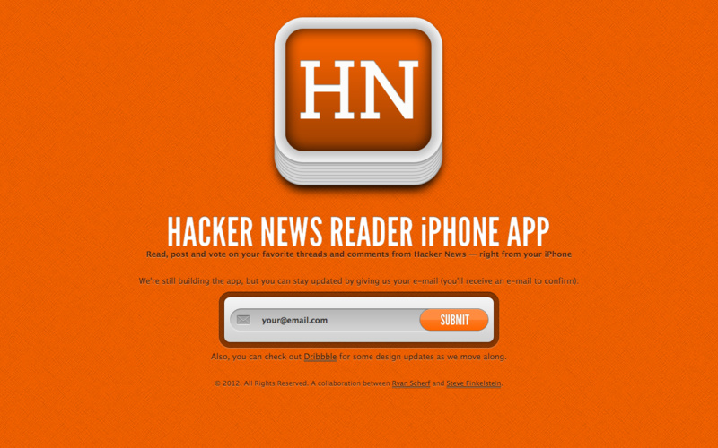 Hacker News iPhone App